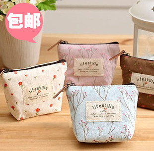  【买3包邮】零钱包 钥匙包 硬币包 可爱拉链包 女士韩版小清新