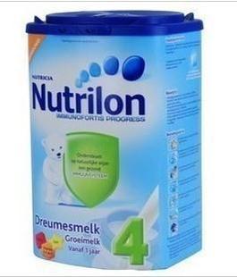  荷兰原装进口本土Nutrilon牛栏4段婴幼儿牛奶粉1-2岁800g现货限量