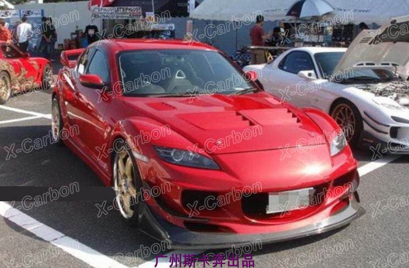 MAZDA 马自达RX-8碳纤维开孔机盖 RX8改装碳纤维RS款引擎盖车头盖在类目 汽车/用品/配件/改装, 汽车改装, 全车改装套件中 - 来自Buy2taobao.com提供专业的淘宝代购服务