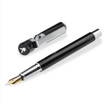 Ручка перьевая 花花公子风雅书法笔美工笔弯头钢笔商务礼品男女礼品墨水笔送墨水 Playboy f5801/5802