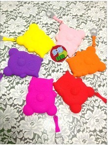  日韩超Q创意 轻松熊新款 女士硅胶钥匙套 钥匙包杂物包/收纳包