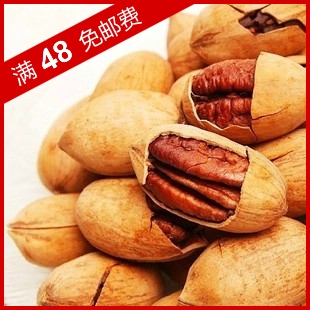  博士果 美国长寿果碧根果仁山核桃奶油味 手剥坚果炒货 4件包邮