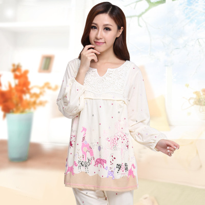 <em>雅孕月子</em>服 春秋<em>纯棉</em>孕妇<em>睡衣</em> 秋冬<em>长袖</em>孕产妇