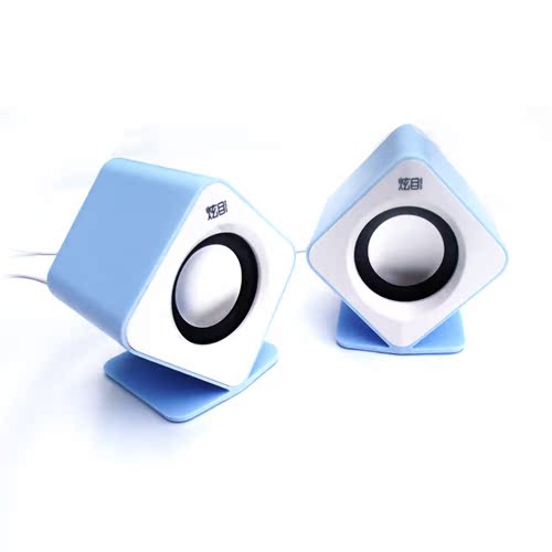 炫目魔方D203超强立体声 2.0双声道 电脑\/笔记