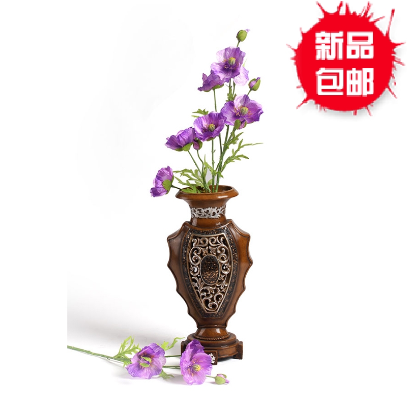 结婚礼品创意欧式复古雕花镂空马赛克花瓶花插家居装饰品摆件包邮 结婚礼品创意欧式复古雕花镂空马赛克花瓶花插家居装饰品摆件包邮