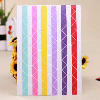 DIY相册自制影集相册本手工材料工具配件固定照片角贴角铁102枚