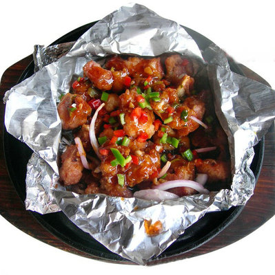 食品级家用铝箔锡油纸 防油铝箔纸 锡箔纸 烧烤