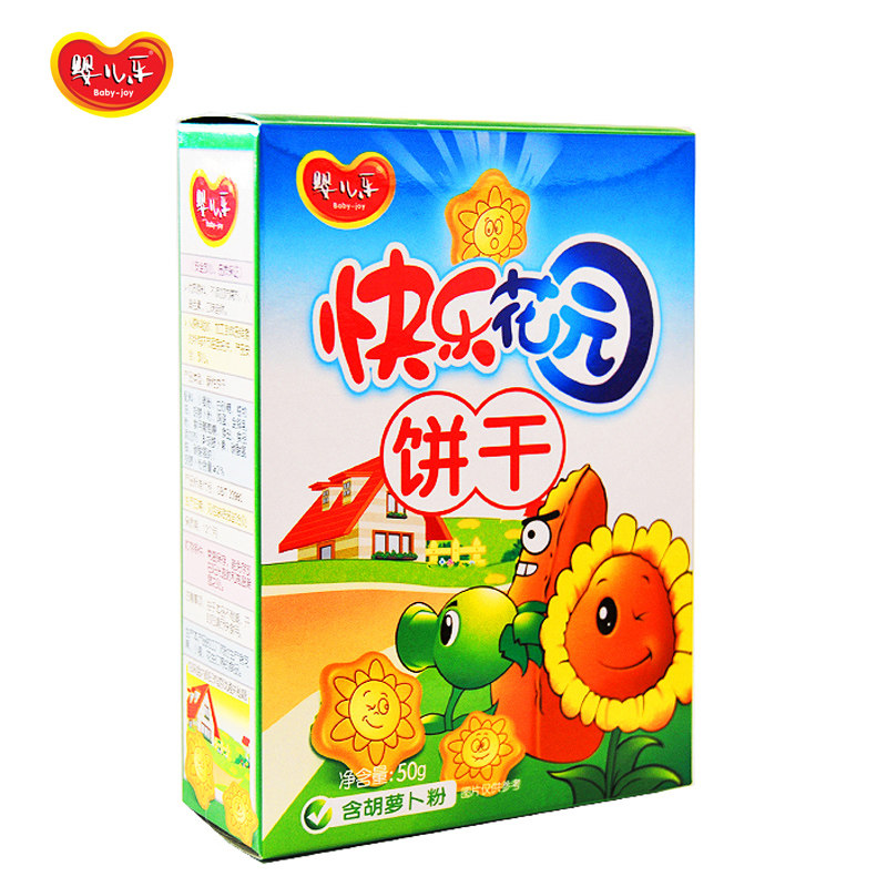 母婴日婴儿乐 快乐花园饼干宝宝/儿童零食婴幼儿饼干松酥最新日期