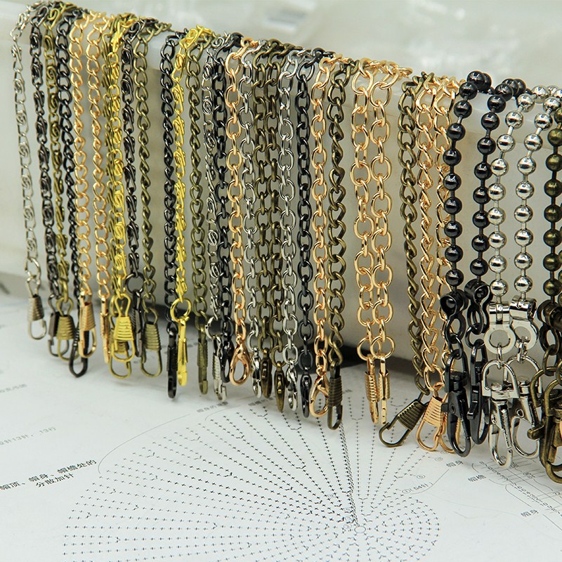 Chain handwork diy parts Gold mouth Bag chain knapsack One shoulder Inclined shoulder bag Metal Million words chain O-chainin the Home Fabric , Sew DIY Material,Tools and finished products , Sew DIY Fitting/Accessories/Accessories , Rope category - from Buy2taobao.com to provide professional Taobao agent buy service