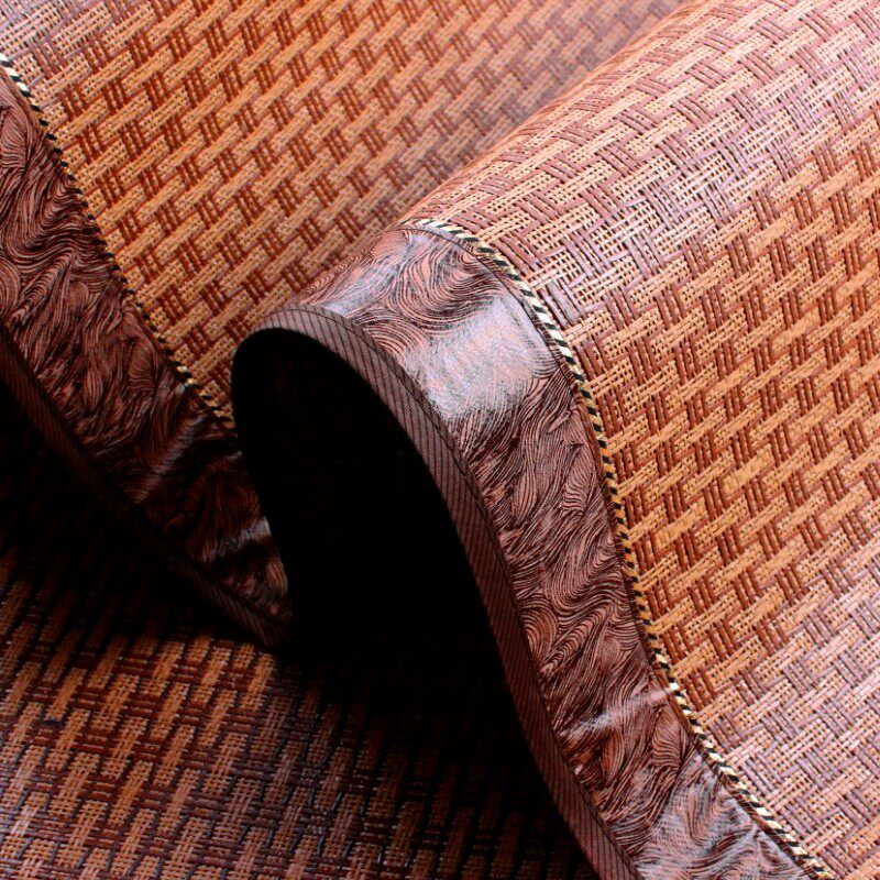 【vip购优汇】凉席加厚御藤席二/三件套折叠学生席1.2 1.5 1.8米