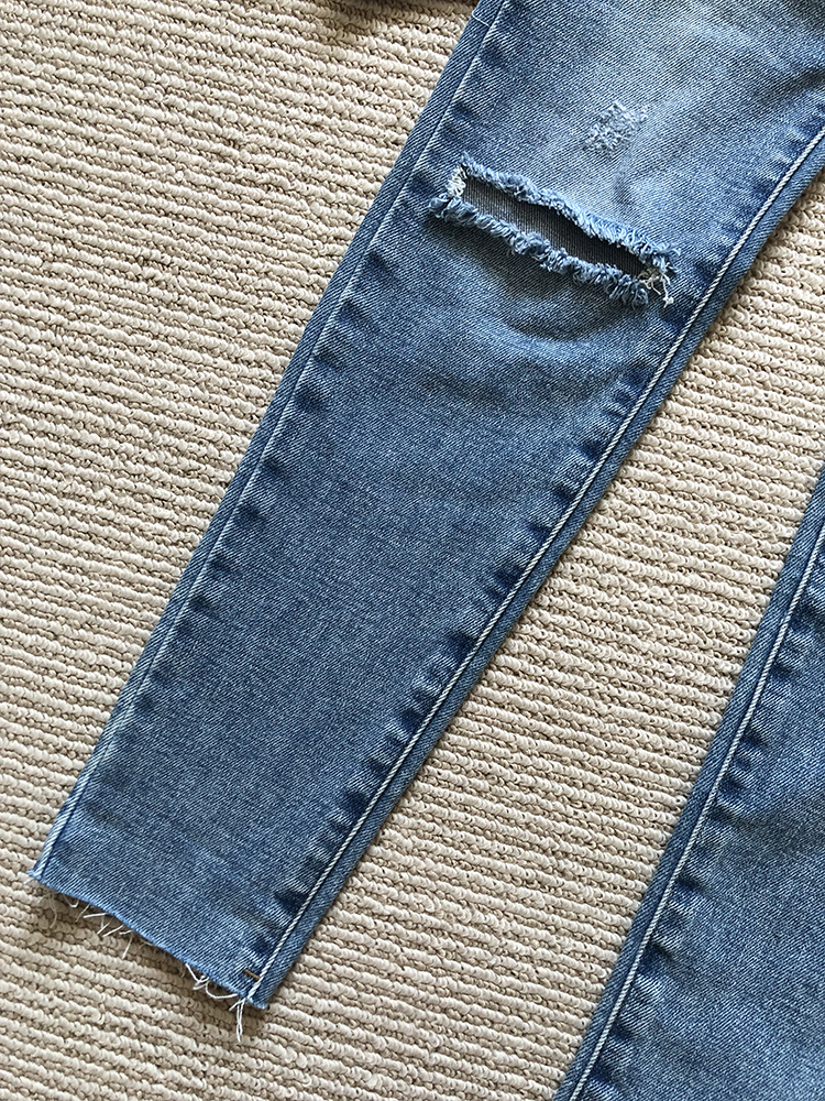 瑞士 夏天的颜色 割破高腰牛仔裤在类目 女装/女士精品, 牛仔裤中 - 来自Buy2taobao.com提供专业的淘宝代购服务