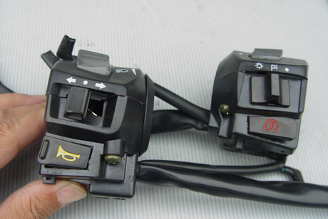 三轮摩托车 福田五星三轮 原车把座 开关 电器开