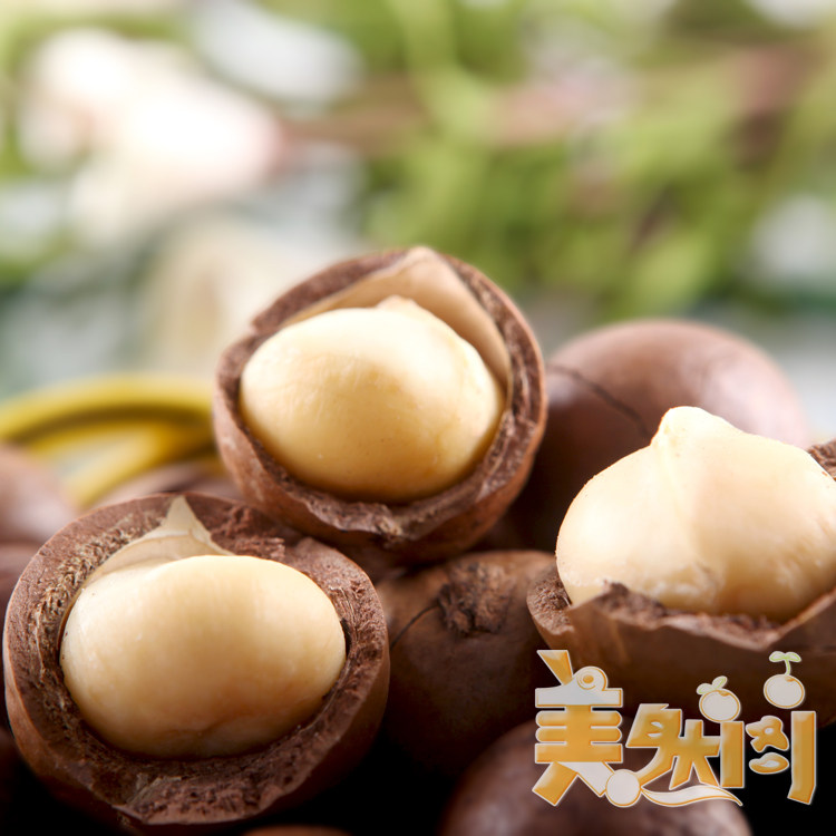 特价热卖特产零食品 坚果奶油味笑口夏威夷果400(404)g 送开口器