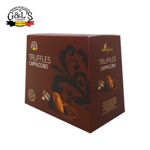  比利时进口 包邮食品德菲丝/德菲斯松露巧克力 卡布奇诺200g