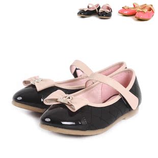  新款童鞋 女童皮鞋 公主鞋PU皮韩版学生单鞋儿童皮鞋