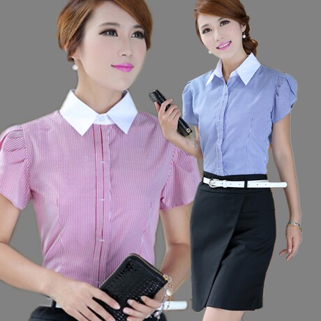 2014夏季套裙韩版工作服套装<em>女</em>夏工装短袖职