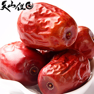  【折800独家优惠】天山佳园 红枣 新疆特产三星和田大红枣子500克