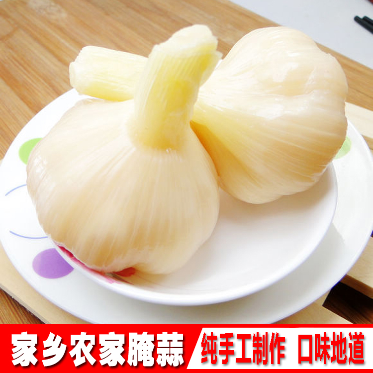 Anhui flavor Farm manual self-control Pickled garlic Garlic bulb Pickles Sweet and sour Next meal 500 gramin the Aquatic meat/Fresh fruits and vegetables/Cooked , Fresh vegetables/Vegetable products , Garlic category - from Buy2taobao.com to provide professional Taobao agent buy service