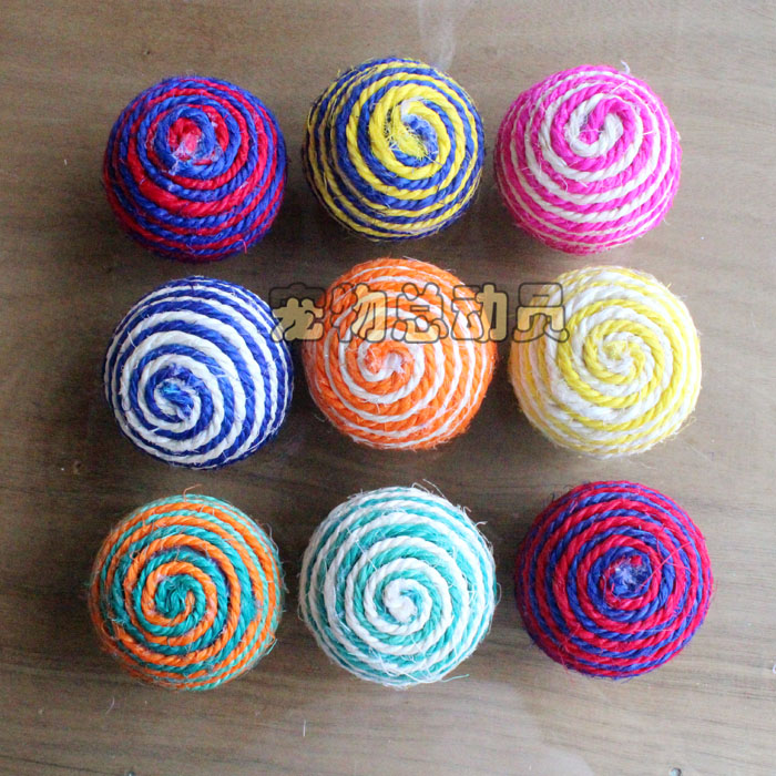 Pet Toys Cat Toys Cat playing with a ball Scratching-Sisal bulb With sound 4801in the Pet/Pet food and supplies , Cat/Dog Toys , Scratching category - from Buy2taobao.com to provide professional Taobao agent buy service