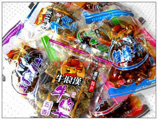  四川风味 重庆特产 牛浪汉牛肉干系列混称500克独立小包装 批发