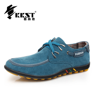 KKST 男帆布鞋新款透气休闲帆布鞋男休闲韩版潮流低帮鞋夏季
