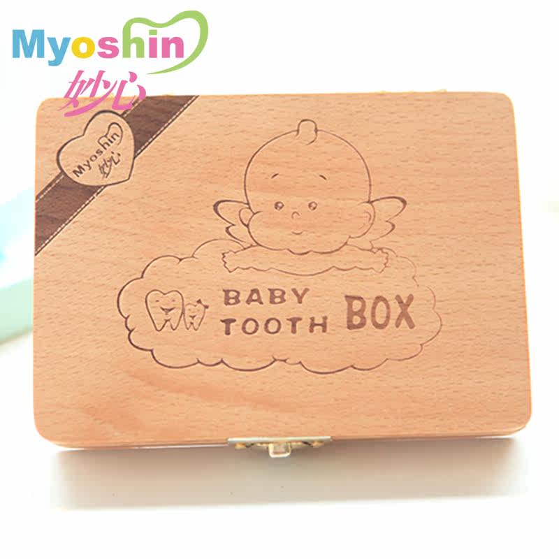 The ineffable heart of deciduous baby teeth to save baby birthday gifts lanugo cord collection kit box birthday souvenir