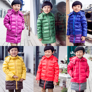  搬仓亏本清货-原价385元！金冠童装 正反长短三穿儿童羽绒服0112