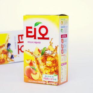  限区包邮 韩国进口丹特水蜜桃茶 水果饮料 花果茶 养颜佳品234克