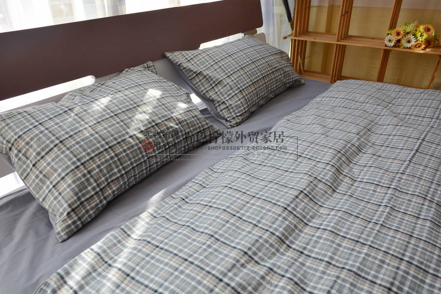 全棉色织 英伦格子系 双人被套 200*230cm 3 斤在类目 床上用品, 被套中 - 来自Buy2taobao.com提供专业的淘宝代购服务