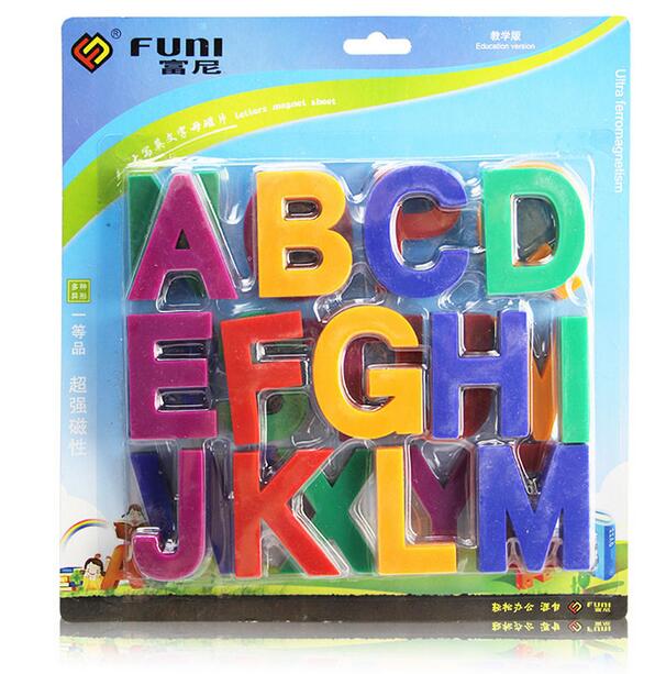 Genuine fougnies CT-6663 Whiteboard Magnet 26 Capital english Alphabet stickers TEACHING Super Magneticin the Electronic Dictionary/Electronic paper book/Stationery , Teaching demonstration/Display notices supplies , Whiteboard category - from Buy2taobao.com to provide professional Taobao agent buy service