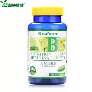  营养屋酵母螺旋藻片维生素vb提高免疫抗疲劳增强体质90片