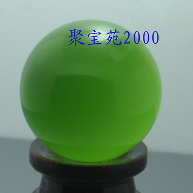 天然水晶球摆件 天然绿色猫眼石球摆设 正品节日礼物送底座在类目 珠宝/钻石/翡翠/黄金, 其他天然玉石, 珠宝奇石中 - 来自Buy2taobao.com提供专业的淘宝代购服务