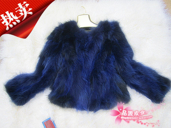 2013秋冬新款<em>韩版短款</em>狐狸毛<em>皮草</em>外套特价清