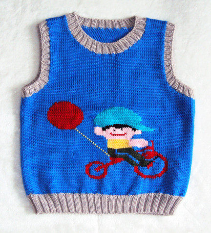 <em>毛线</em>背心纯<em>手工</em>编织紫貂线宝宝<em>毛线</em>背心<em>马夹</em>2