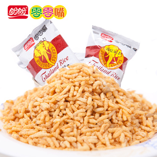  盼盼休闲小食品 膨化零食小吃特产 香辣泰国炒米250g