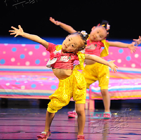 L.STAR 小荷风采 我最棒 舞蹈服装 演出服 儿童