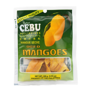  菲律宾进口 顶级宿雾芒果干100g CEBU宿务芒果干