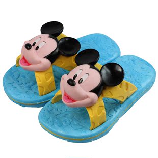  包邮正品Disney/迪士尼夏季儿童凉拖鞋米奇柔软宝宝拖鞋男童女童