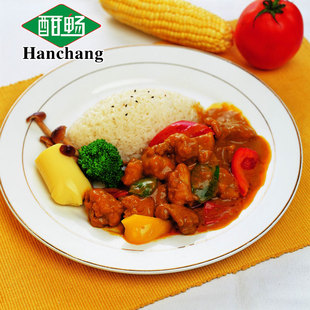  【酣畅】南洋咖喱鸡腿肉170g 冷冻料理餐包 加热即可食用