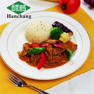  【酣畅】新德里咖喱牛肉170g 冷冻料理餐包 加热即可食用