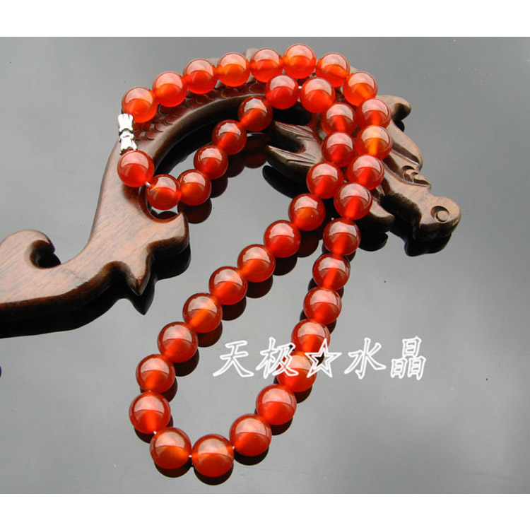 单次购物满280元加1元送活动~精美天然巴西红玛瑙项链10mm在类目 饰品/流行首饰/时尚饰品新, 项链中 - 来自Buy2taobao.com提供专业的淘宝代购服务