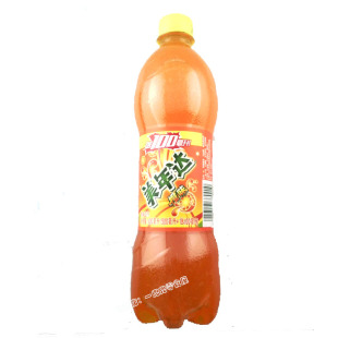  美年达橙味汽水600ml