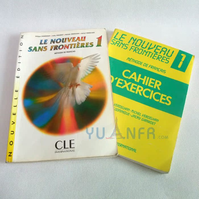新无国界 1 初级法语学习套装 le nouveau sans