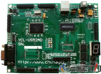 YCL-USB2AD 基于EZ-USB FX2 CY7C68013A的USB2.0开发板（基本版）