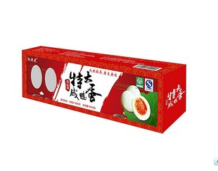  【天猫年货】 微山湖特产 红荷花咸鸭蛋 红黄咸鸭蛋 真空包装油香