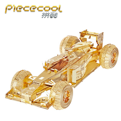 拼酷diy金属手工3d模型 f1方程式赛车拼装车模 送男朋友