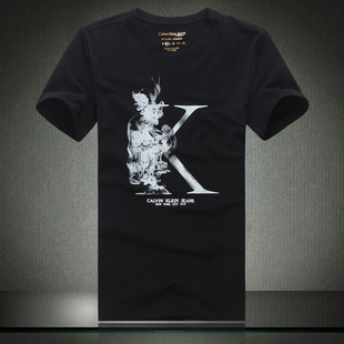  CKBAR正品专柜代购男装大码半袖体恤男士ck11短袖t恤打底衫男
