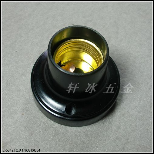 海雄螺口燈頭燈座 E27 膠木家用倉庫廠房美發店羅口平燈頭黑白色在类目 家裝主材, 燈具燈飾, 燈具配件中 - 来自Buy2taobao.com提供专业的淘宝代购服务