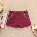 淘宝聚划算购物淑女<em>短裤</em>韩国正品代购2012新