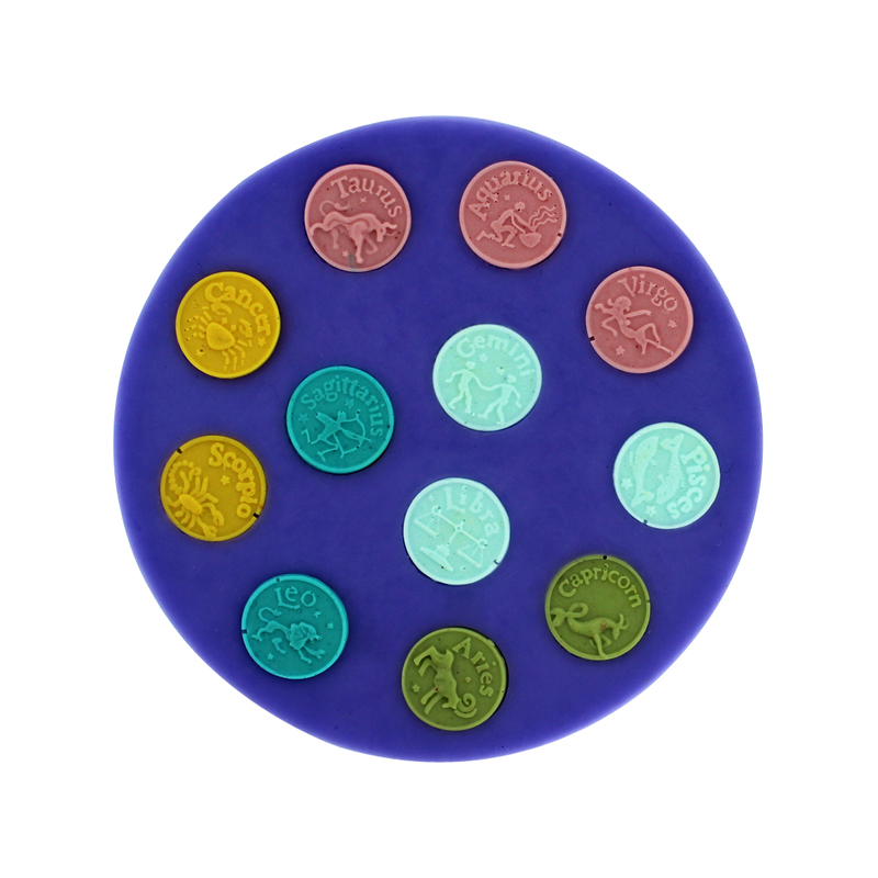 妮可硅胶模具 超迷你12星座 巧克力模具翻糖蛋糕模具 软陶模具|msdalam kategori dapur/memasak Appliances, barbeku/bakeware, perkakas dapur penaik DIY, perkakas baking lain - dari Buy2taobao.com untuk memberikan perkhidmatan ejen Taobao profesional membeli